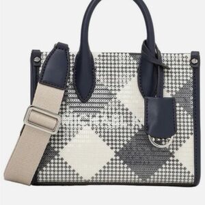Michael Kors Mirella Extra-Small Sequined Crossbody Bag Shopper Tote NWOT